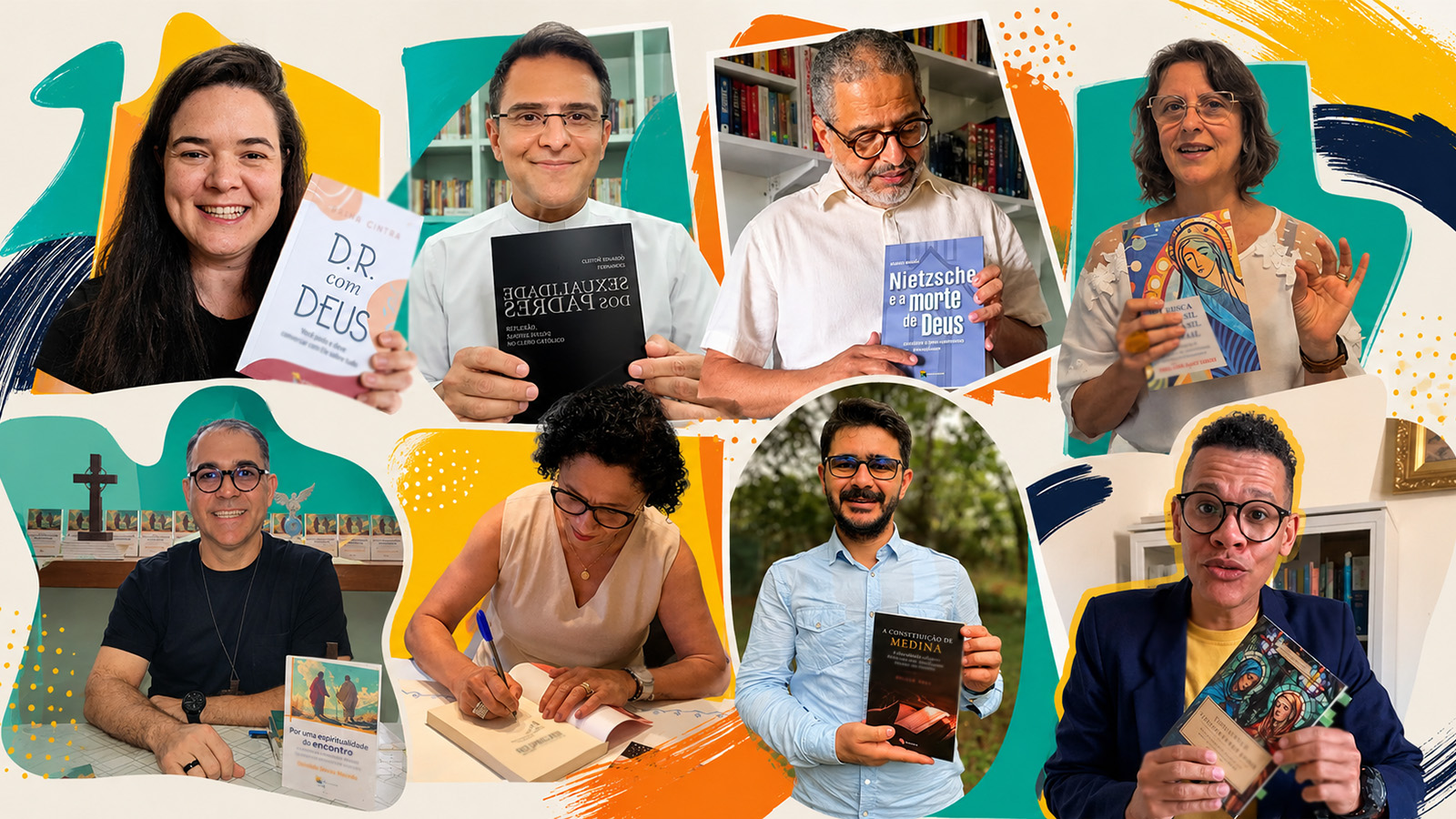 Autora da Editora Pluralidades trabalhando em seu livro